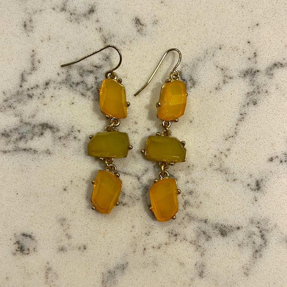 Multi stone earrings